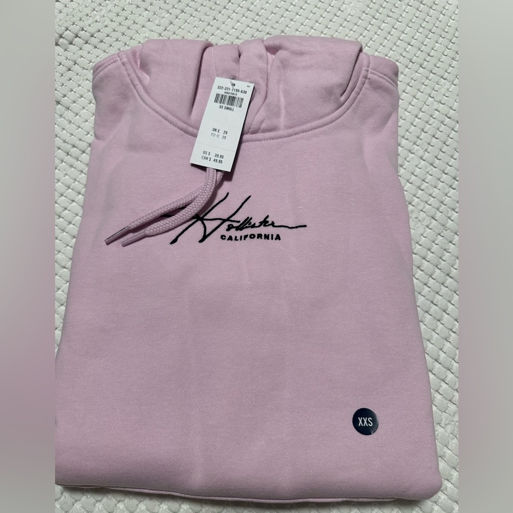 Brand new with tags and original package  hollister hoodie xxs size